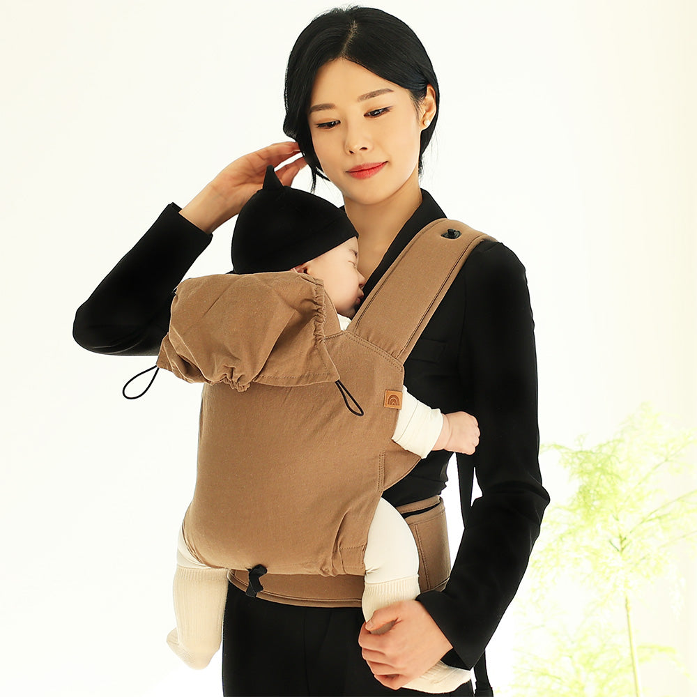 DMANGD Illi Baby Carrier in Mocha Brown image 3