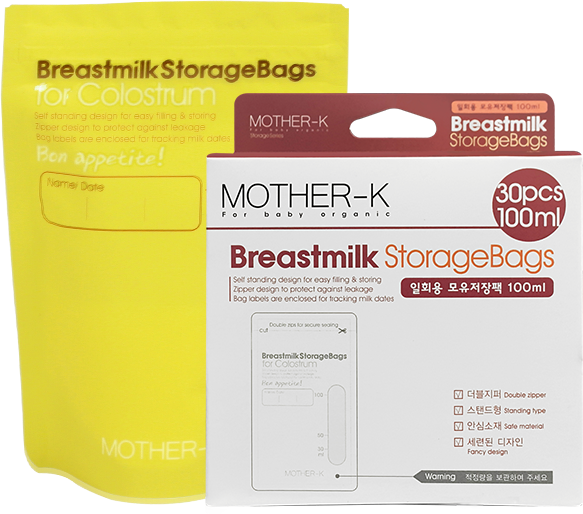 Mother-K Disposable Breastmilk Storage Bags 100ml (30pcs)