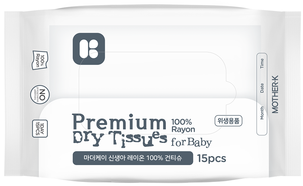 Mother-K Premium Dry Tissue (Rayon)