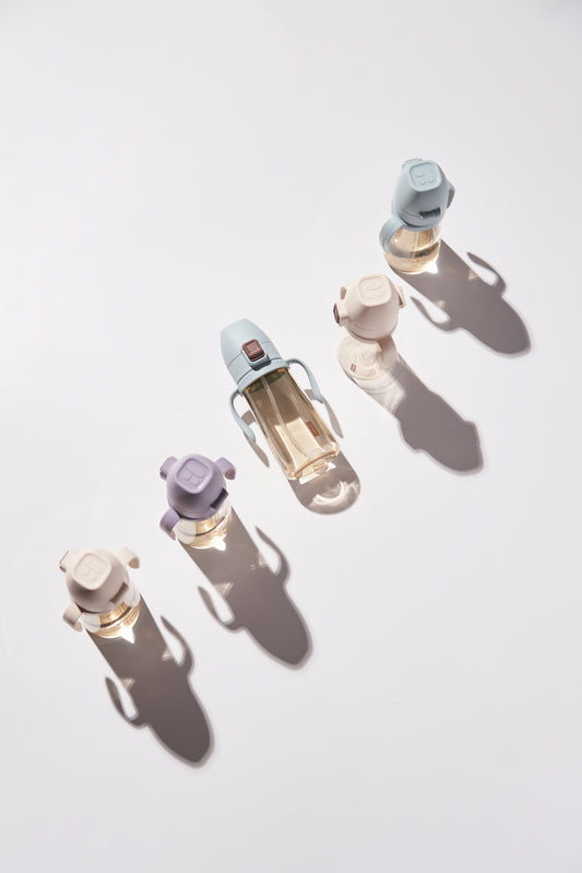 Mother-K PPSU One-Touch Weighted Straw Cup 300ml