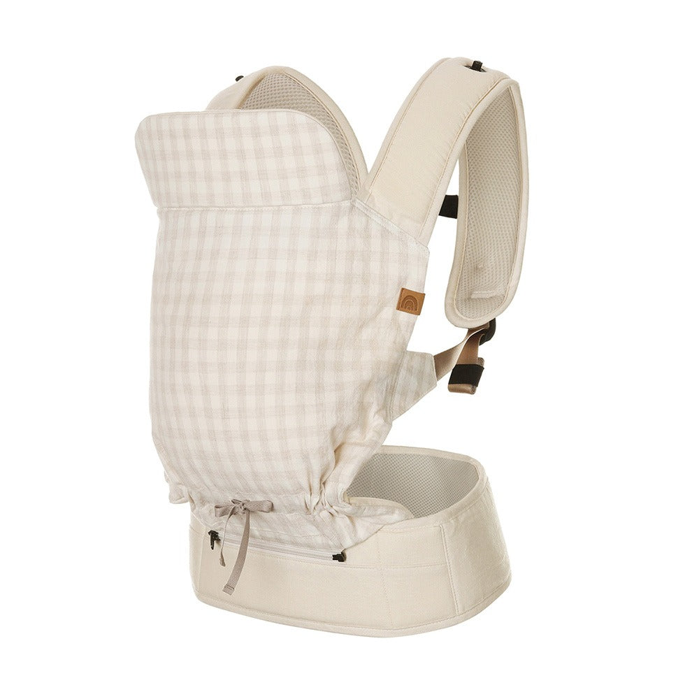 DMANGD Illi Baby Carrier in Check Beige image 0