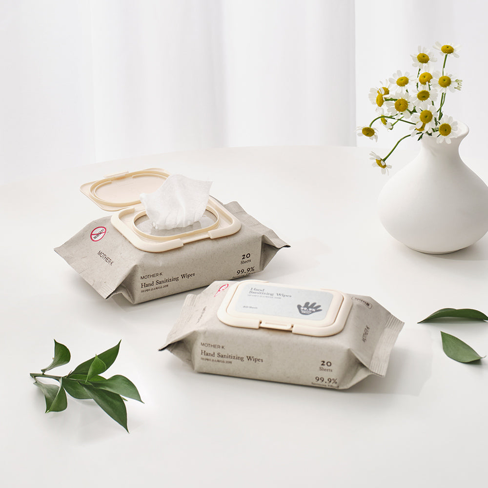 MOTHER-K Hand Sanitizing Wipes (20 Sheets)