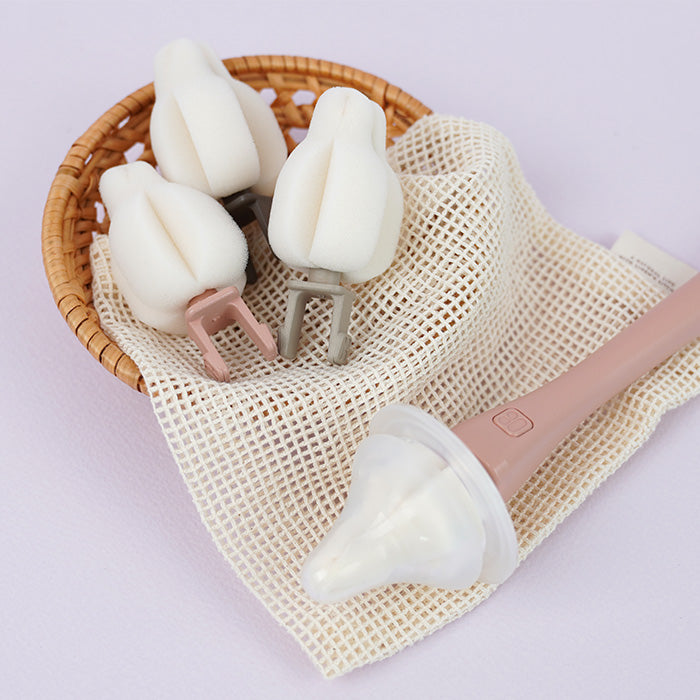 Mother-K Interchangeable Sponge Nipple Brush Set (3 Colours)