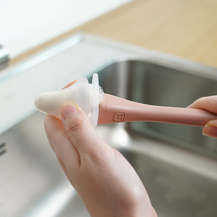 Mother-K Interchangeable Sponge Nipple Brush Set (3 Colours)