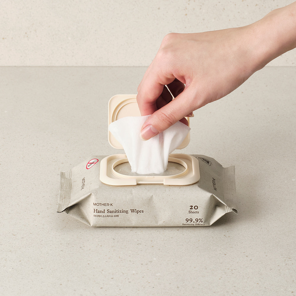 MOTHER-K Hand Sanitizing Wipes (20 Sheets)