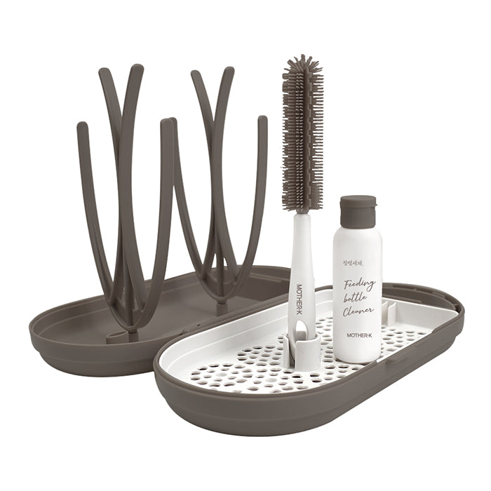 MOTHER-K Portable Feeding Bottle Drying Rack Set
