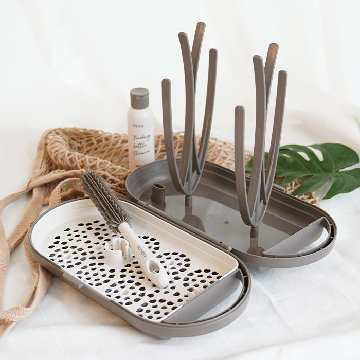 MOTHER-K Portable Feeding Bottle Drying Rack Set