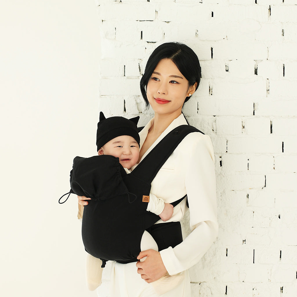 DMANGD Illi Baby Carrier in Deep Black image 3