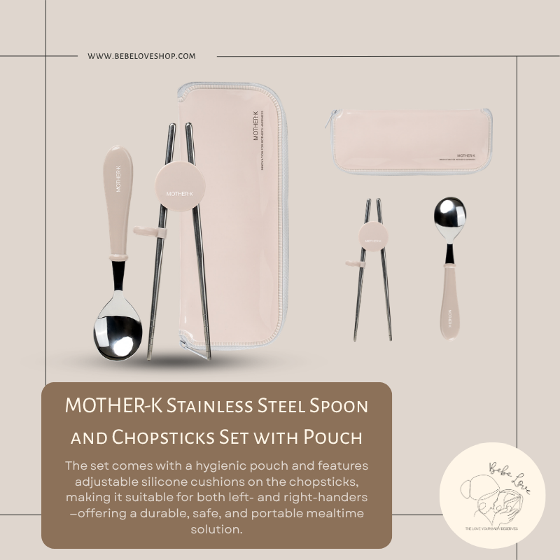 MOTHER-K Stainless Steel Weaning Set