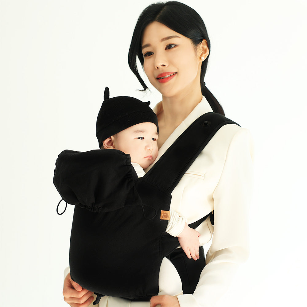 DMANGD Illi Baby Carrier in Deep Black image 2