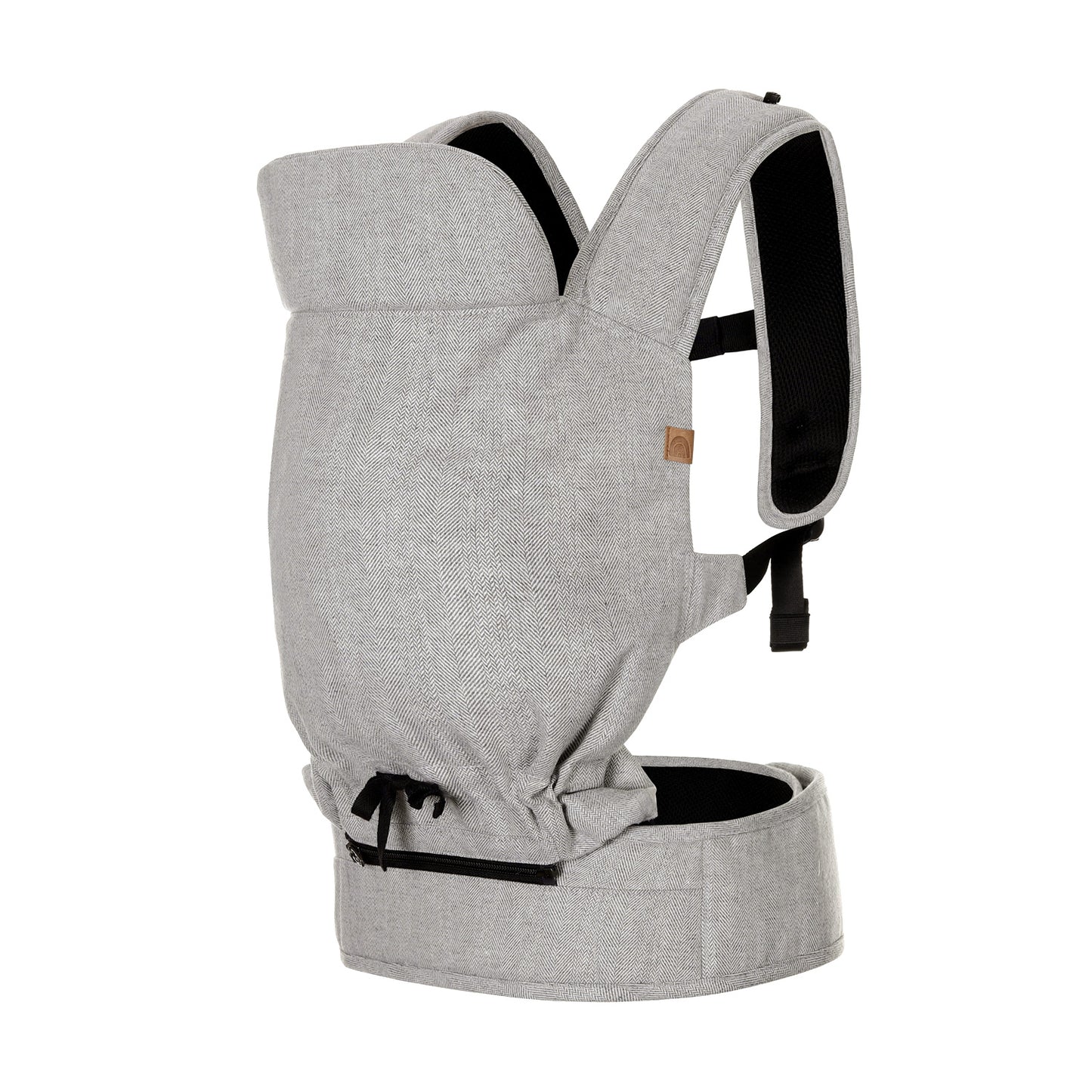 DMANGD Illi Baby Carrier in Herringbone Gray