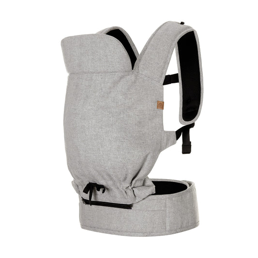 DMANGD Illi Baby Carrier in Herringbone Gray