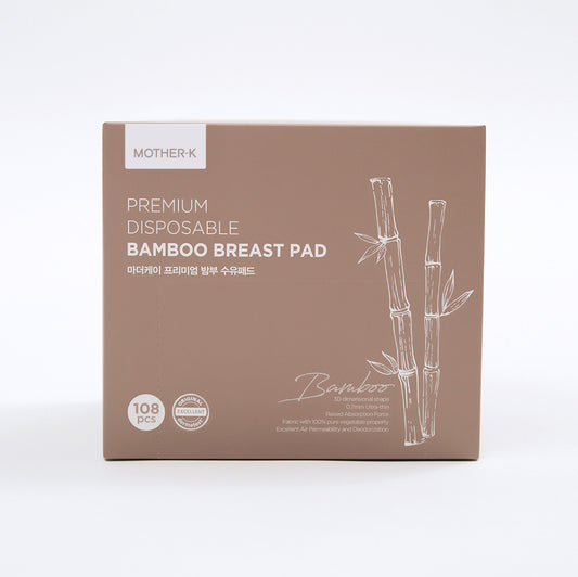 MOTHER-K Premium Disposable Bamboo Breast Pads (32pcs)