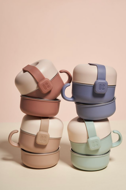 MOTHER-K HUG Stainless Steel Feeding Set