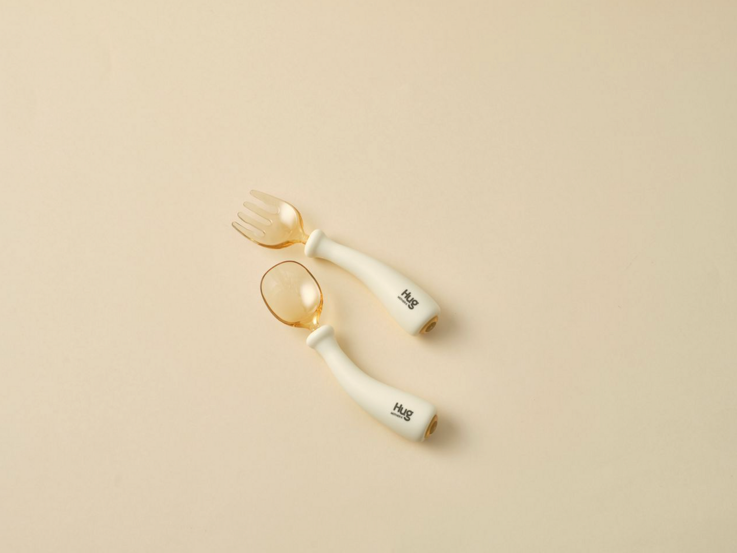 MOTHER-K HUG PPSU Spoon and Fork Set with Case