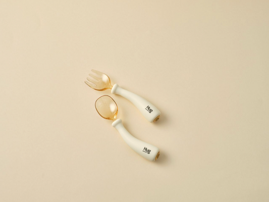 MOTHER-K HUG PPSU Spoon and Fork Set with Case