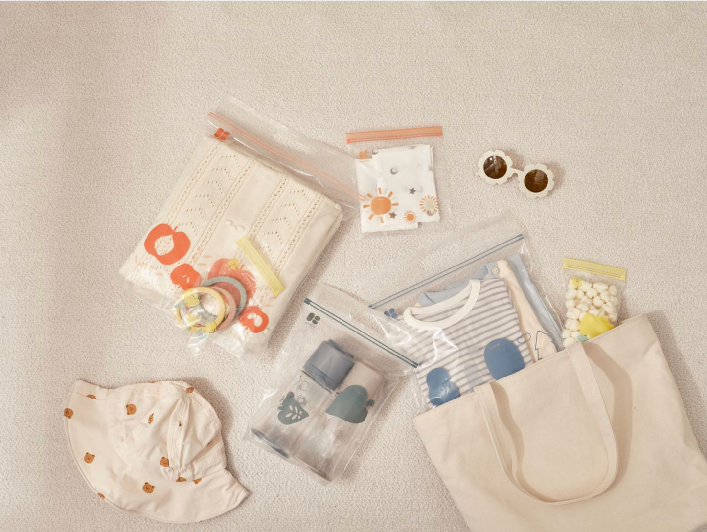 MOTHER-K Eco Baby Zipperbag