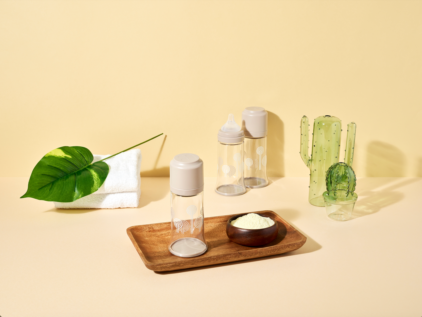 Mother-K Disposable Feeding Bottle in Beige (Non-Nipple)