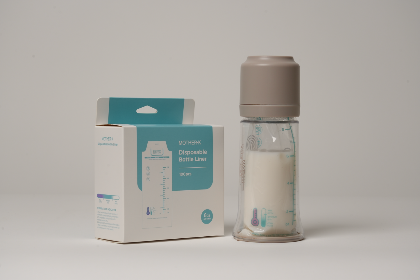 Mother-K Disposable Feeding Bottle Liner (60pcs)