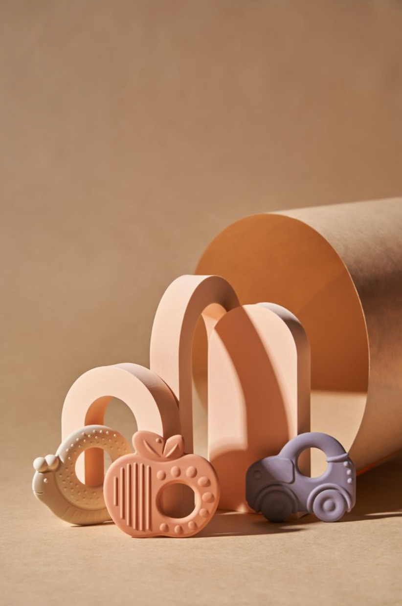 MOTHER-K Silicone Teether - Jam Jam Set 3P