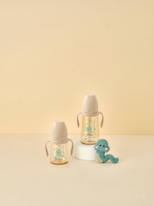 MOTHER-K PPSU Weighted Straw Cup in BamBam (200ml/300ml)