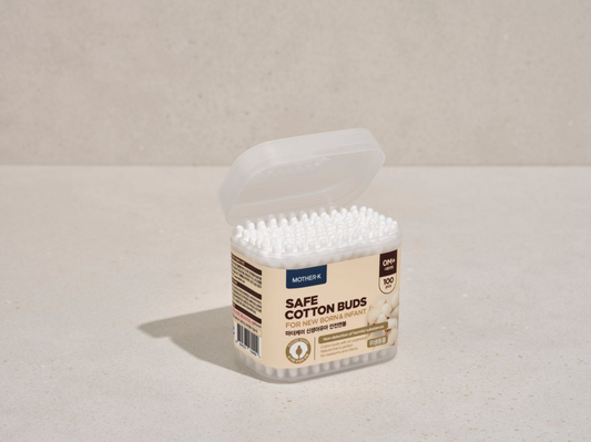 MOTHER-K Safe Cotton Buds for New Born & Infant-100p