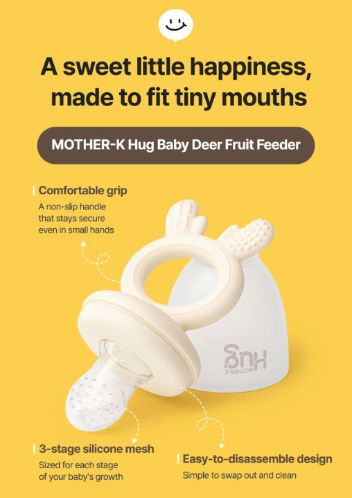 MOTHER-K HUG Baby Deer Fruit Feeder