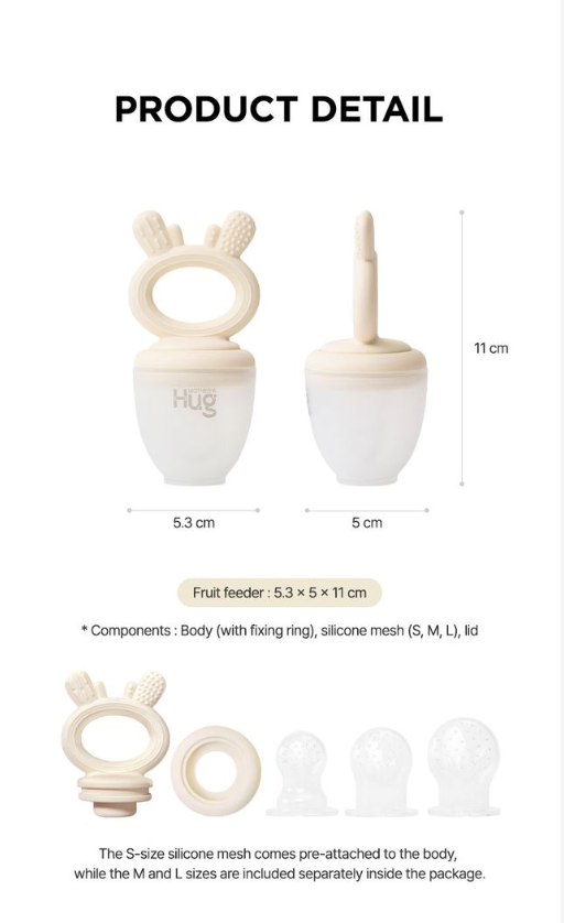 MOTHER-K HUG Baby Deer Fruit Feeder