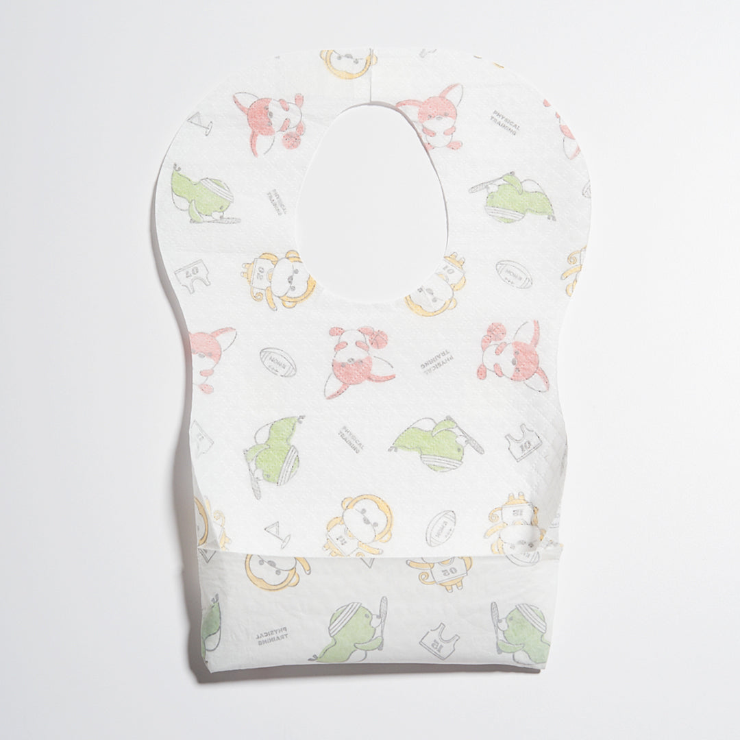 K-MOM Disposable Baby Bib Soft type