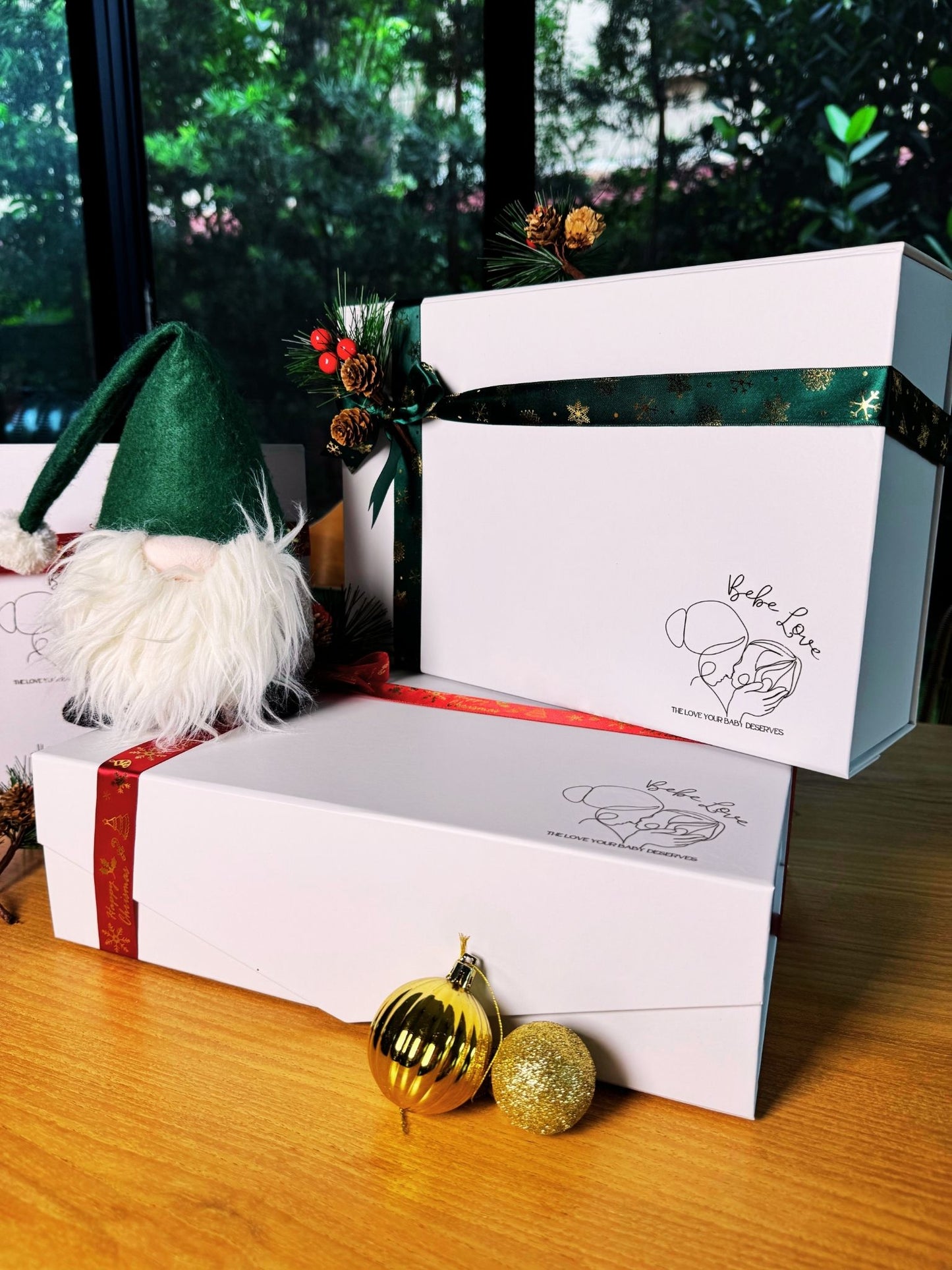 Gift Box + Christmas Festive Packaging