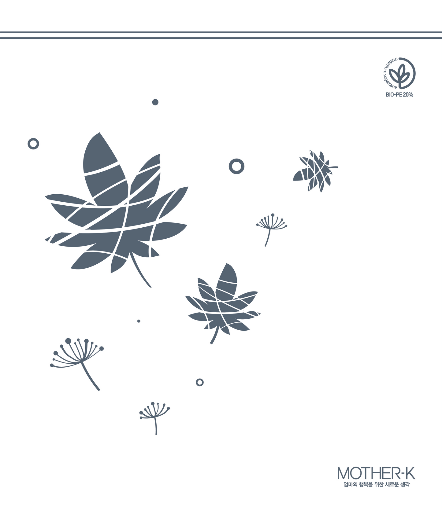 MOTHER-K Eco Baby Zipperbag